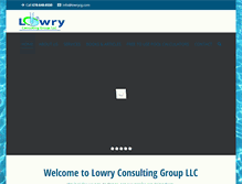 Tablet Screenshot of lowrycg.com